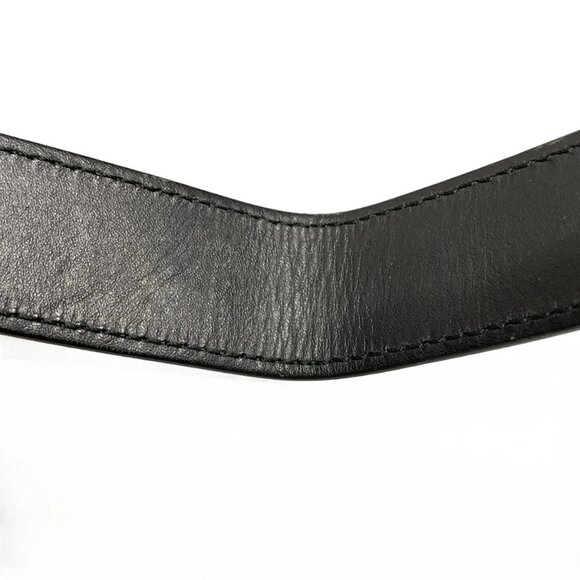 Auth CHRISTIAN LOUBOUTIN Peter Pouch Black Leather Clutch Bag - Picture 8 of 16